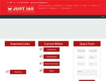 Tablet Screenshot of justias.com